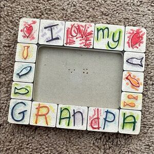 I Love my Grandpa Picture Frame